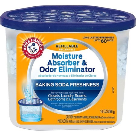 ARM & HAMMER MOISTURE ABSORBERS Moisture/Odor Absrb 14Oz FGAH14R